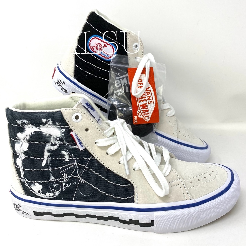 VANS SK8-HI Pro BMX ‘79 Marshmallow Men’s Sneakers - Picture 5 of 13